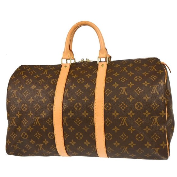 Louis Vuitton Monogram Keepall 45 Travel Duffle Handbag - Picture 3 of 15